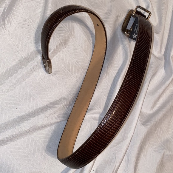 Brighton vintage leather belt size 33.5” - Picture 11 of 17